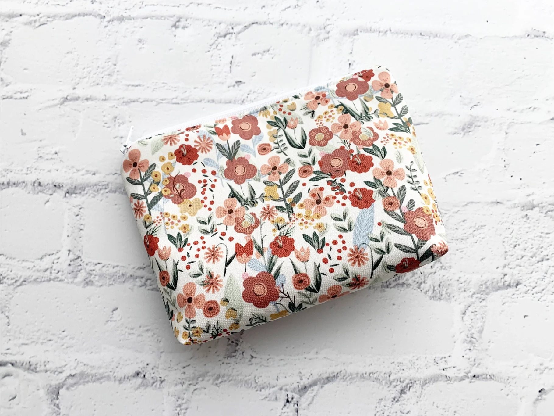 Cotton Cosmetics Bag