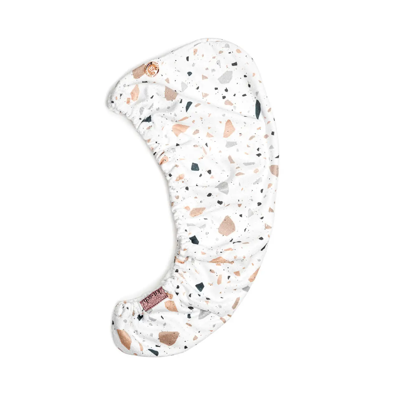 Quick Dry Hair Towel - Terrazzo